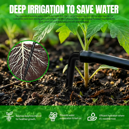 Solar Automatic Drip Irrigation System, Auto Self Watering Kit, Solar Powered Watering Device with Timer for Pots Plants, Indoor/Outdoor Irrigation System for Garden, Balcony & Patio Watering System