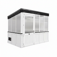 Walk-In Greenhouse Built for Year-Round Growing, All Cedar Construction, 4-Wall Polycarbonate, 13 Ft Shelving
